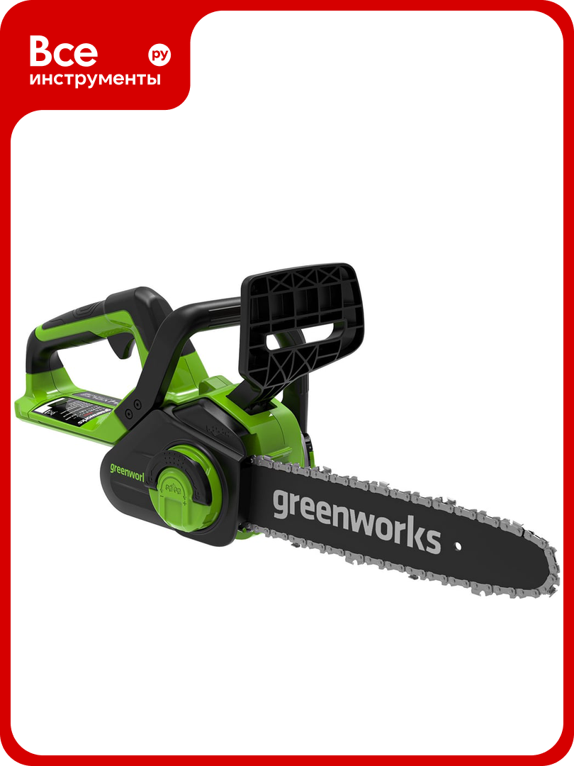 Цепная аккумуляторная пила GreenWorks G40CS30II 40 В 2007807