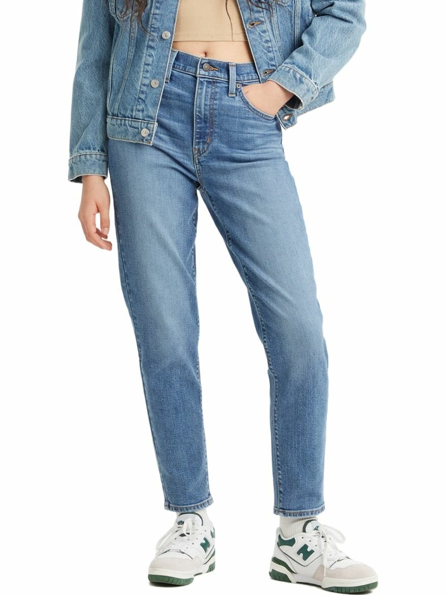 Джинсы мом Levi's, размер 27/29, синий