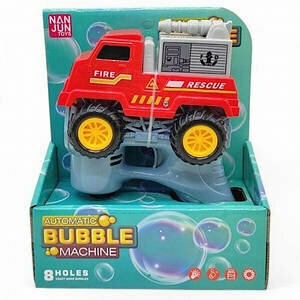 Генератор мыльных пузырей детский на батарейках BUBBLE GUN, цвета могут попасть в случайном порядке — фото 1