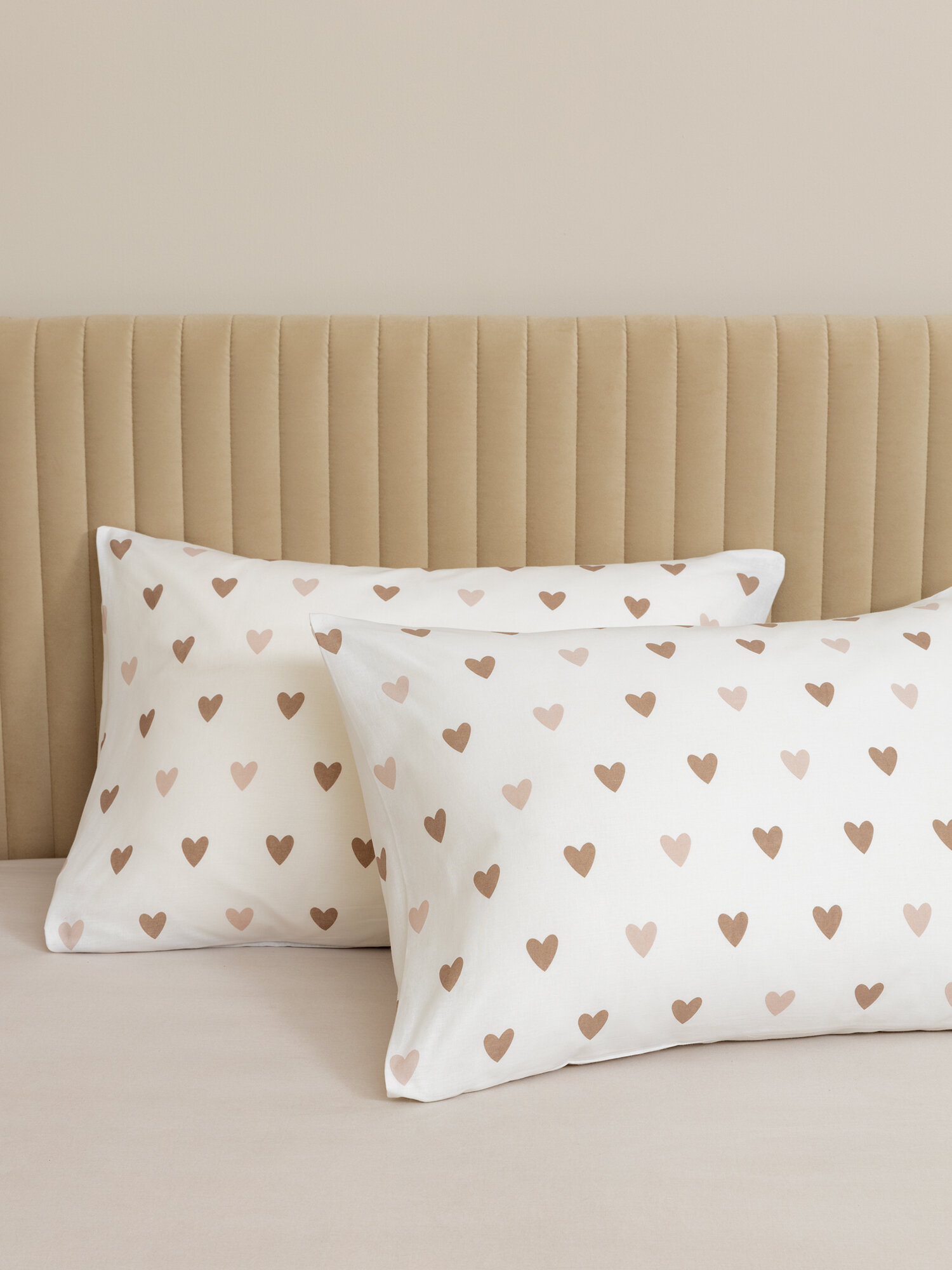 Cozy Home Комплект наволочек Поплин 50х70 (2 шт.) Amore mio brown