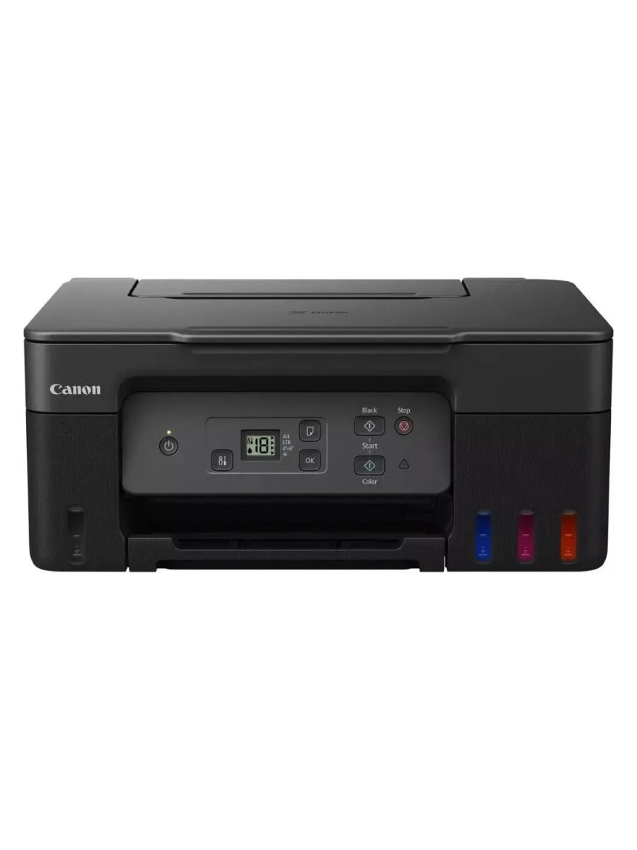 МФУ струйный Canon PIXMA G2470 (A4 принтер/копир/сканер 4800х1200dpi до 11чб/6цв. ppm СНПЧ USB) (5804C009)