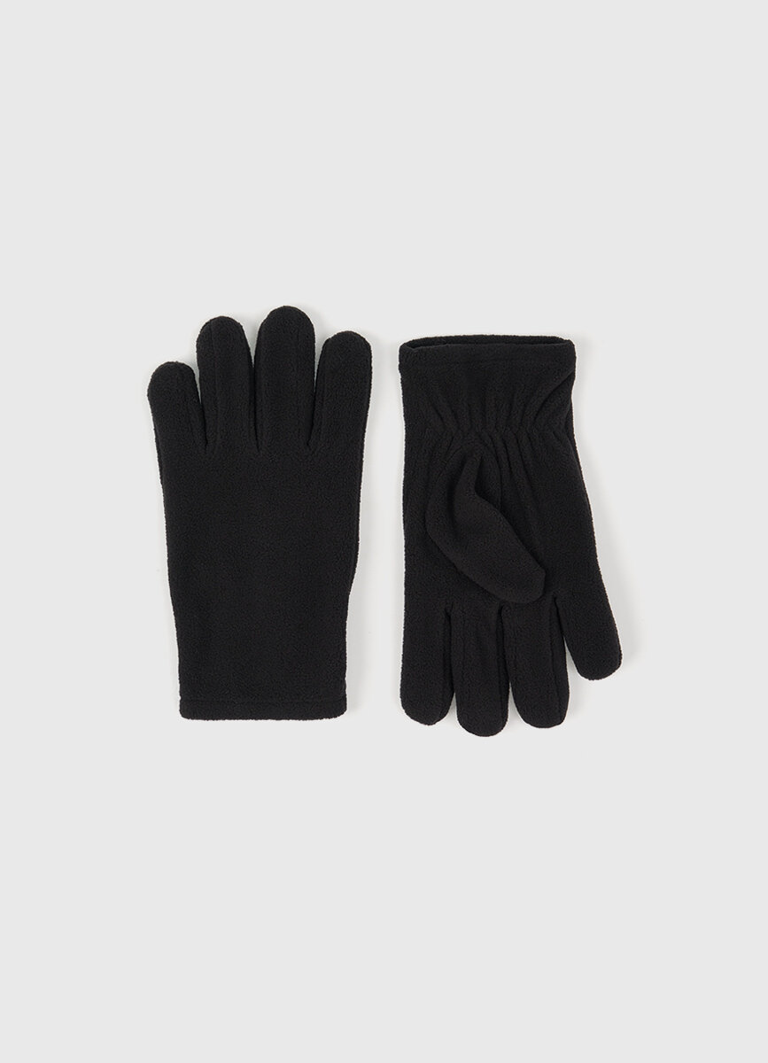 Перчатки O'STIN для мальчиков размер 7-11 черный