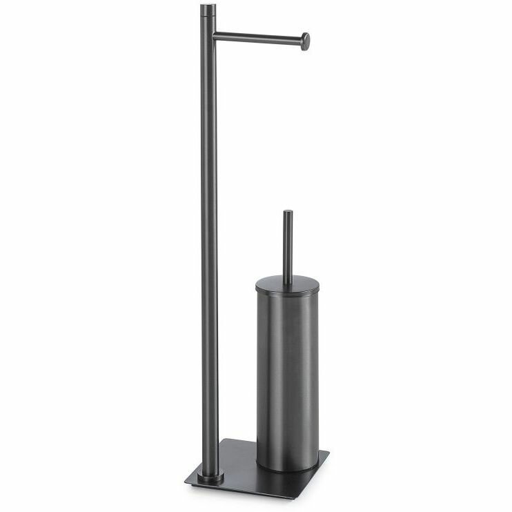 Стойка Gedy Trilly бумагодержатель, металлический ерш, цвет оружейная сталь TR32(81)