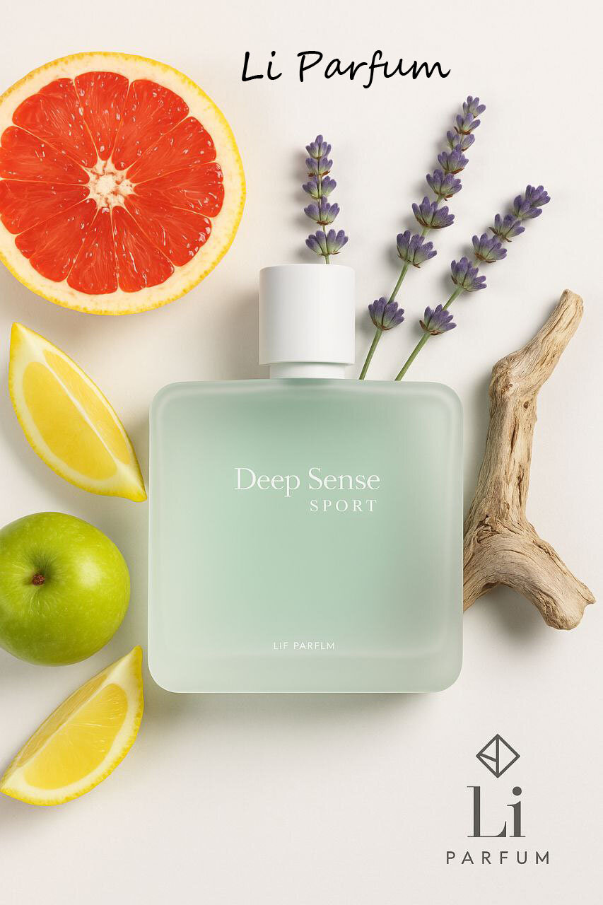 Deep Sense Sport Парфюмерная вода Prime Collection , мужская, фужерный цитрусовый аромат, 100 мл