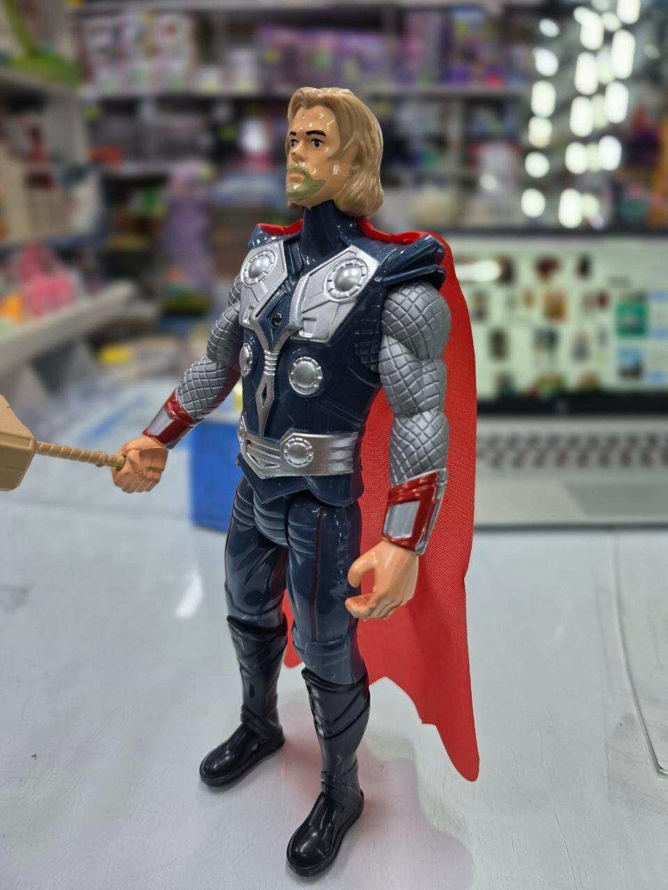 Фигурка "Thor Marvel", пластик, 26.5см, батарейки в комплекте, для 3-7 лет — фото 1