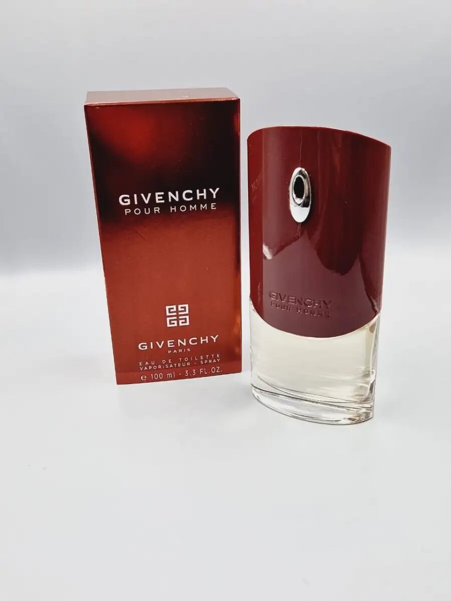 Туалетная вода Givenchy Pour Homme, унисекс, восточный аромат, перезаполняемый флакон, 100 мл — фото 1