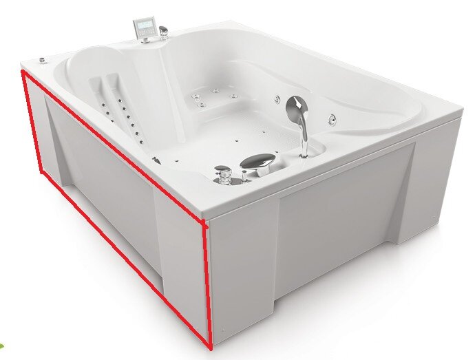 Панель к ванне Токио 190 (по длинной стороне)