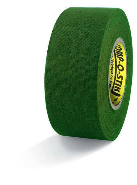 Лента хоккейная Comp-o-stik, для клюшки, зеленая, 30 мм x 12 м