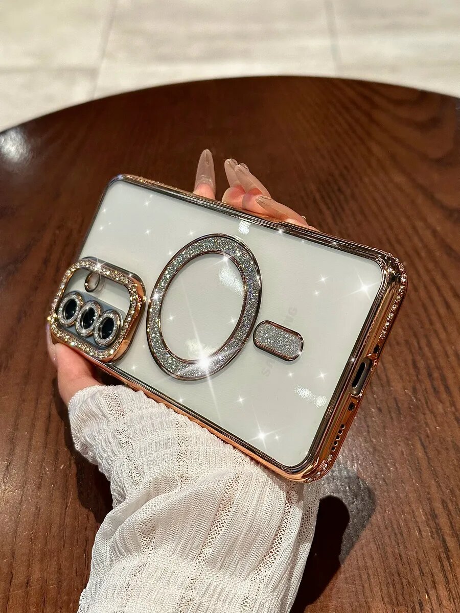 Герметичный силиконовый чехол MagSave, для Samsung A56/A36, с защитой камеры