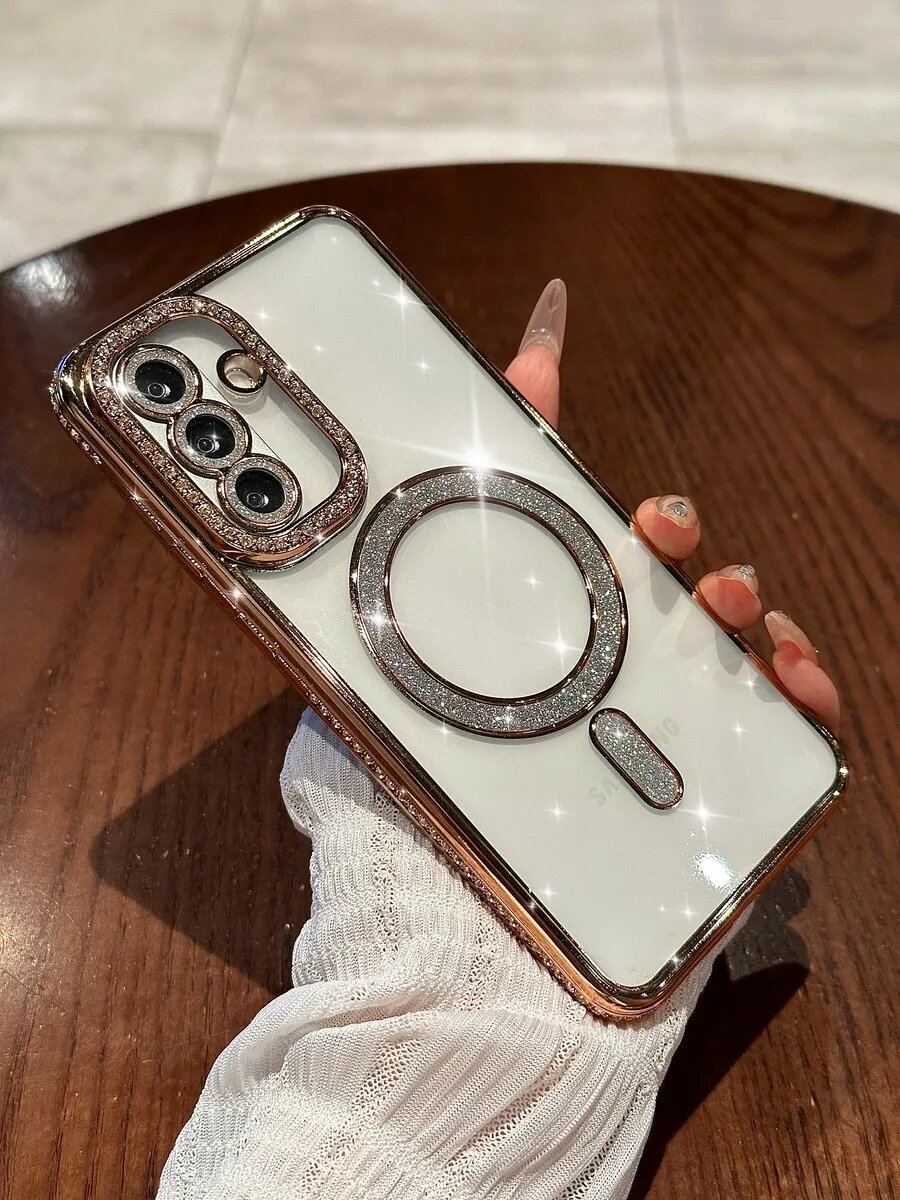 Герметичный силиконовый чехол MagSave, для Samsung A56/A36, с защитой камеры — фото 1