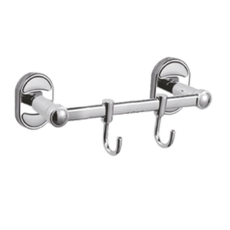 Вешалка для полотенец D-Lin D289700-2 цвет Хром современный стиль