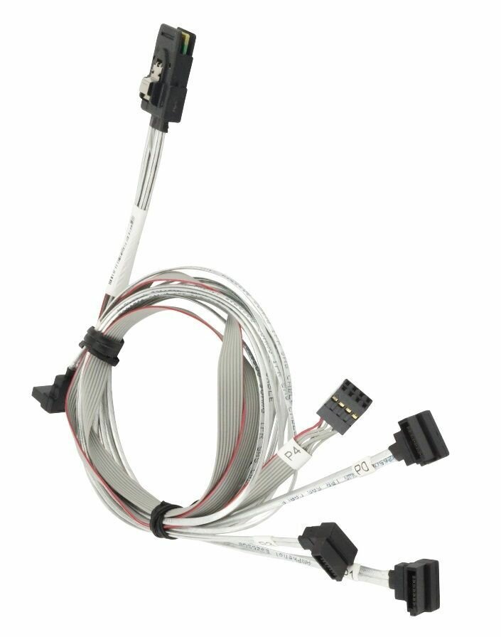 Кабель Supermicro CBL-0288L-01 mini SAS SFF-8087- 4xSATA 0,7м — фото 1