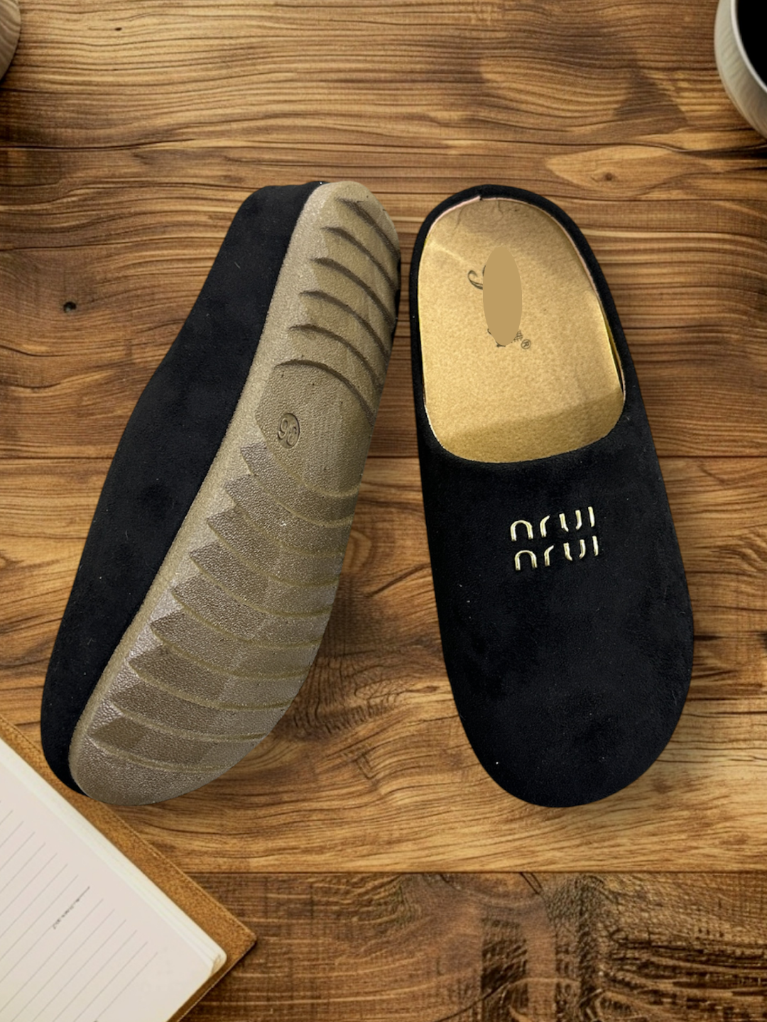 Тапочки Тапочки Женские, размер 36, черный — фото 1