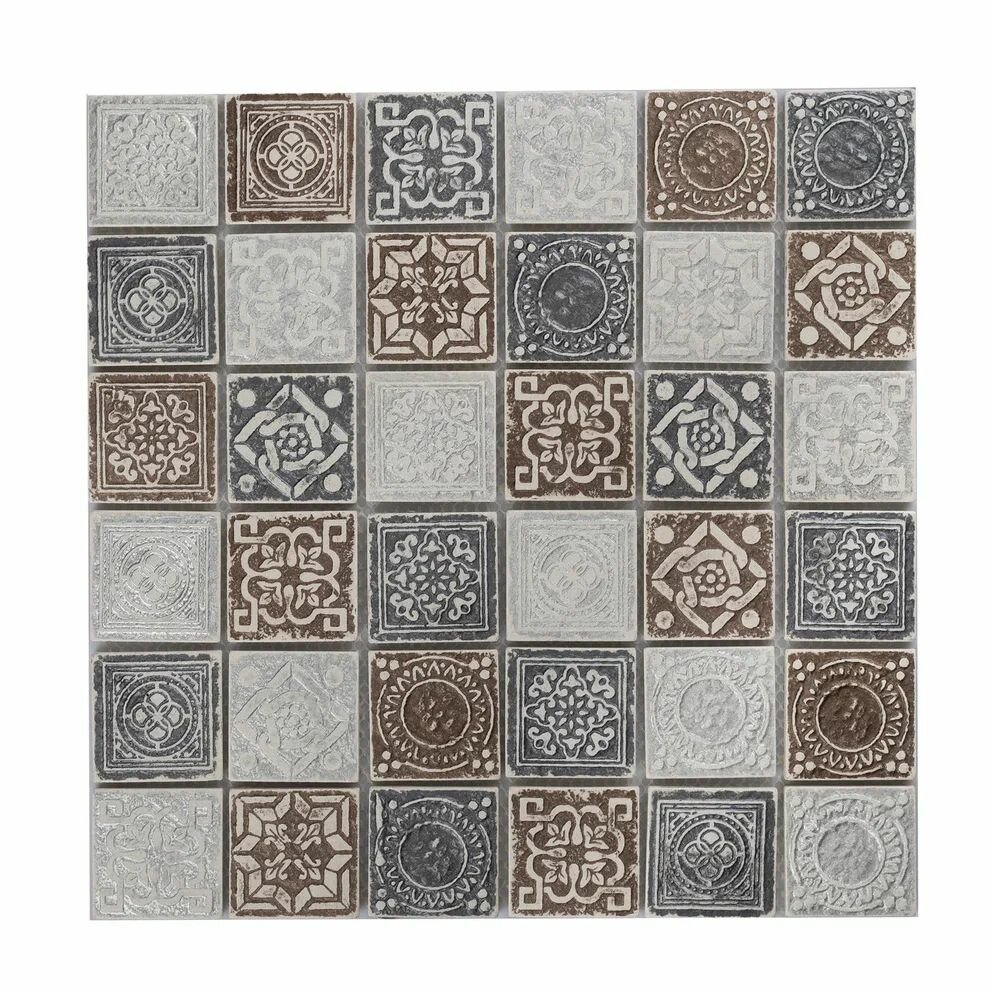 Плитка мозаика керамическая КерамограД 30х30см KG4807/ 1 сетка