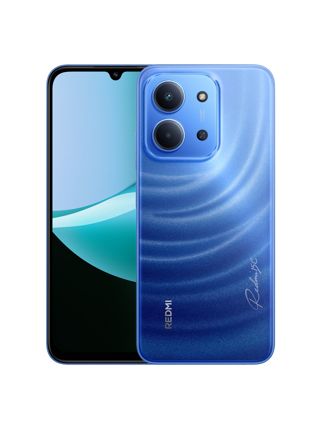 Смартфон Redmi 15C, дисплей 6.9", 8Гб/256ГБ, камера 50Мп, зарядка 33 Вт, СИНИЙ