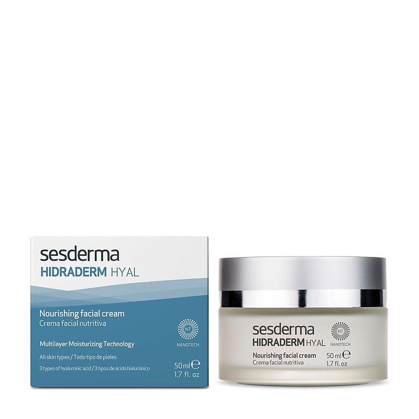 SesDerma / Hidraderm Hyal – Крем питательный для лица | Facial cream, 50мл
