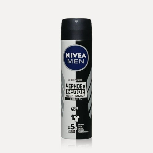 Изображение товара Мужской дезодорант - антиперспирант NIVEA Невидимый для черного и белого 150мл