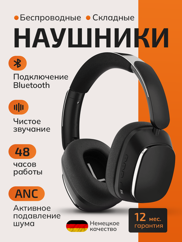 Изображение товара Наушники беспроводные накладные