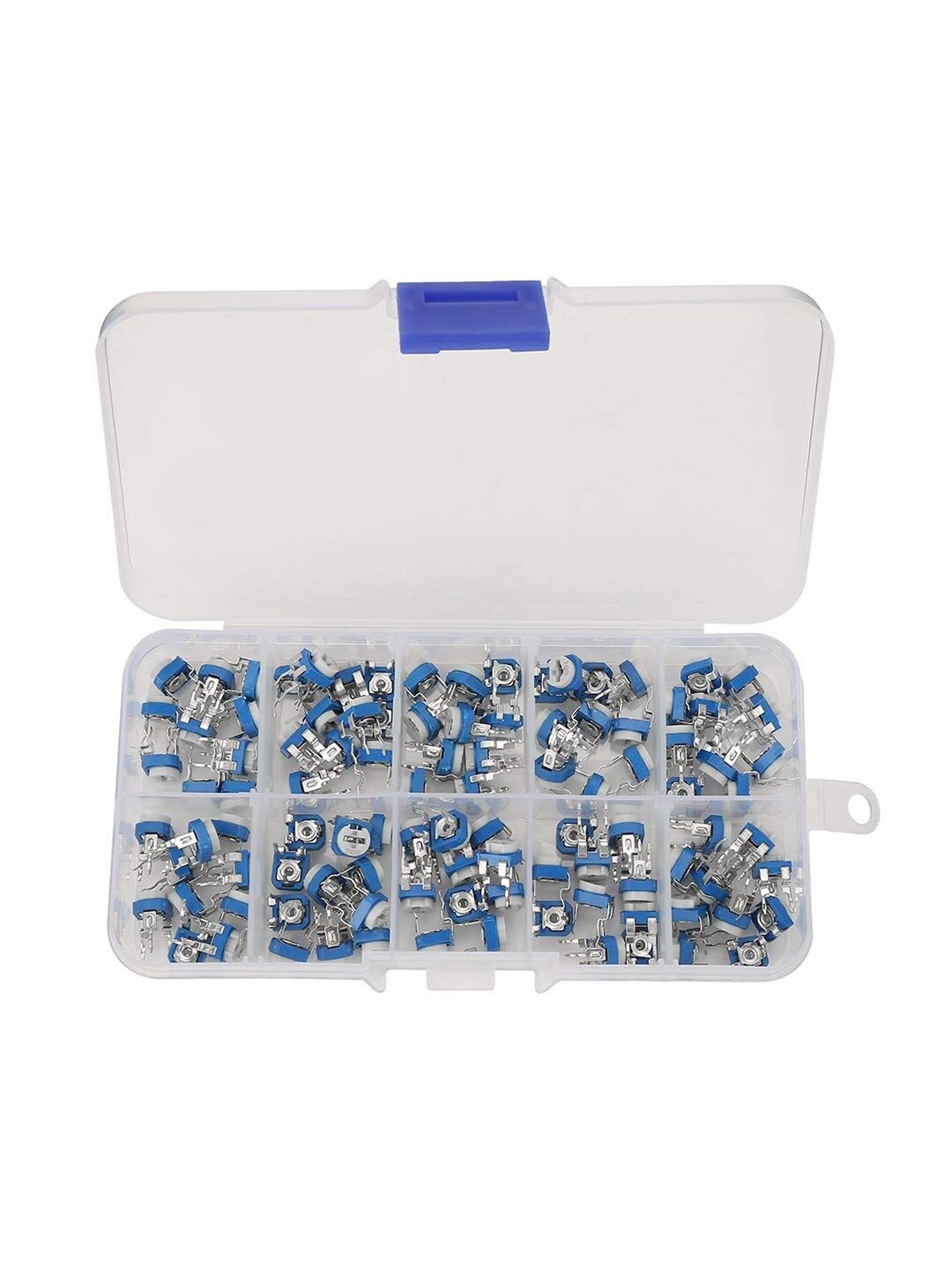 Потенциометр RM065, регулируемые резисторы 10 разных типов, 10 штук, всего 100 штук