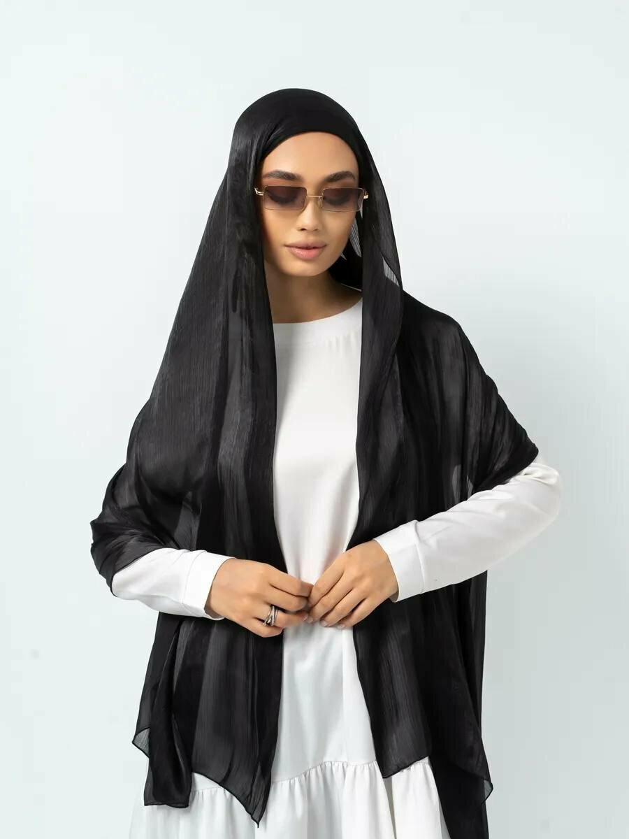 Комплект с шарфом Arganza sharf, sharf, hijab, romol,kashka, shifon, trikataj для девочек и женщин