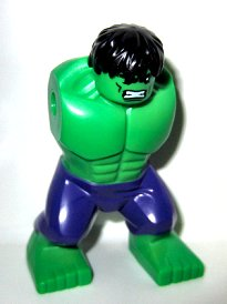 Body Giant, Hulk with Dark Purple Pants Pattern, 10121c02pb02 Bright Green U