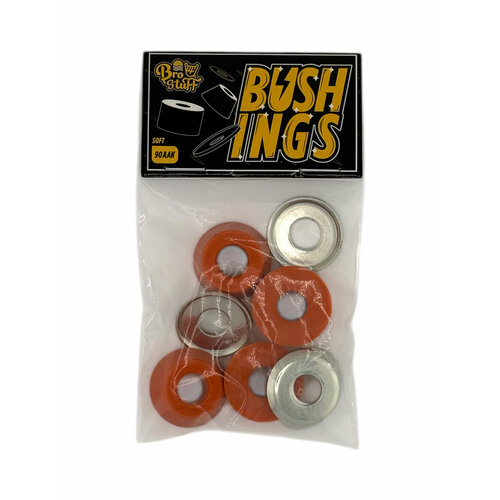 Амортизаторы для скейтборда BroStuff medium bushings 90aak orange