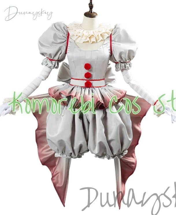 Косплей костюм Пеннивайз Полный комплект XXXL, C2