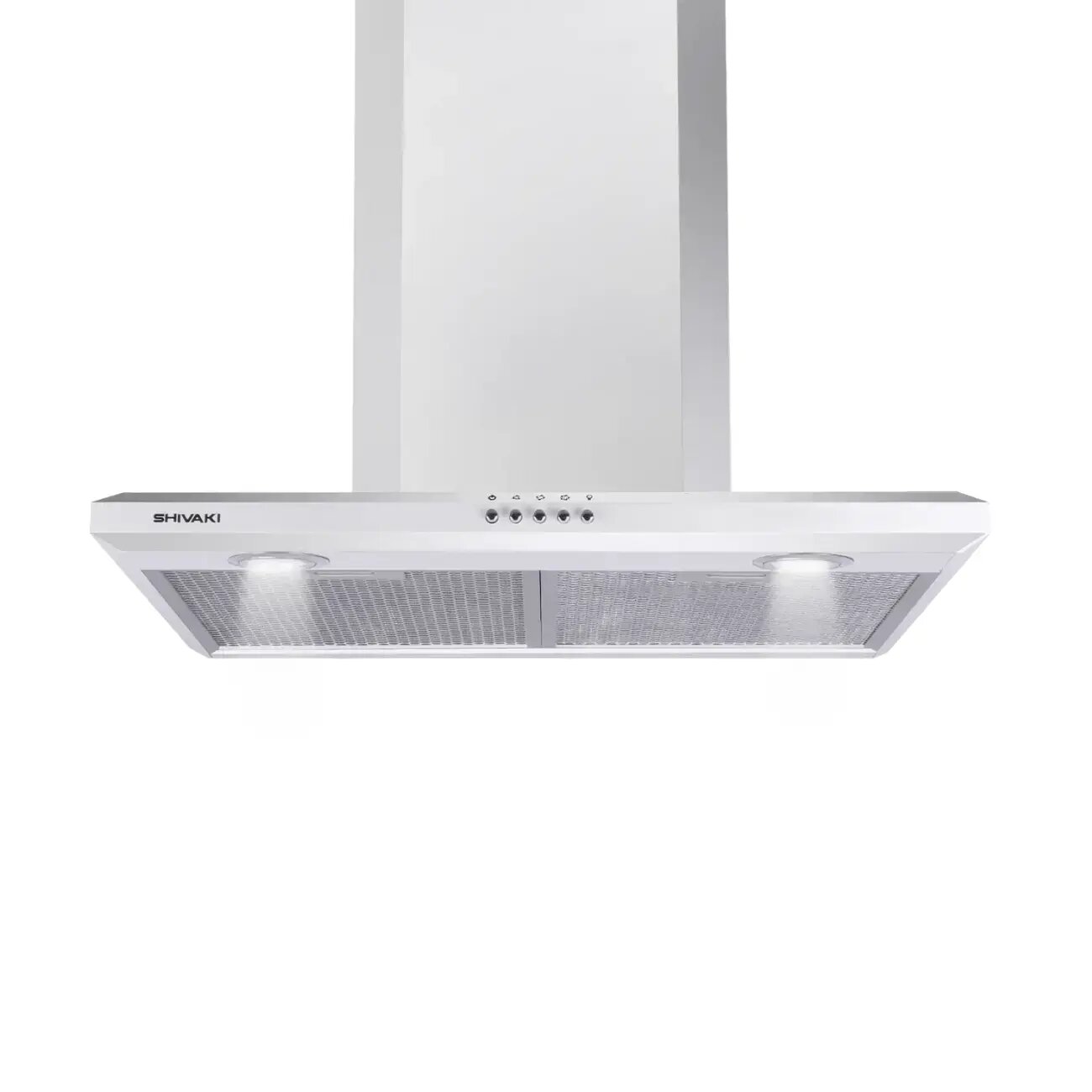 Вытяжка Shivaki 1160 Rapido White, светодиодное, 1 г, Металл, 50 см, 59.5 см