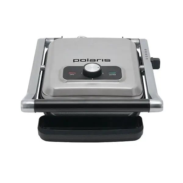 Гриль-пресс Polaris PGP 2902, 2.84 кг, Механическое, 600 см², снизу, 23 см