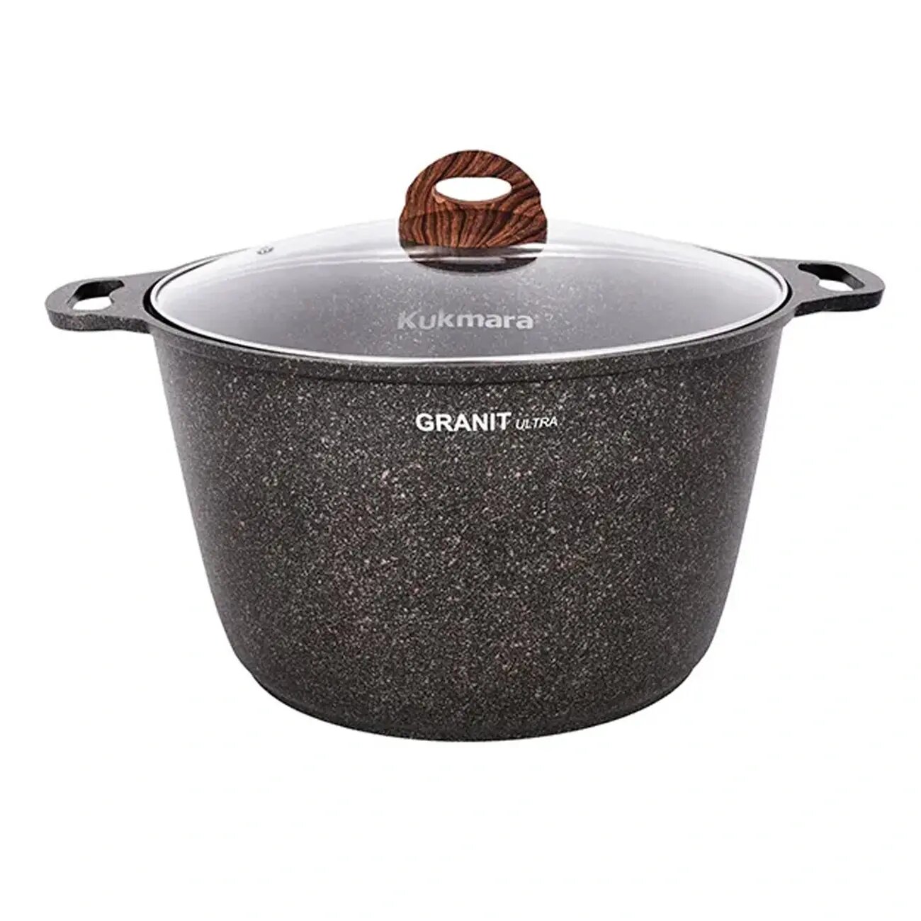 Кастрюля Kukmara КГО102а, 10 л, Россия, 6 мм, 4.5 мм, 4.7 кг