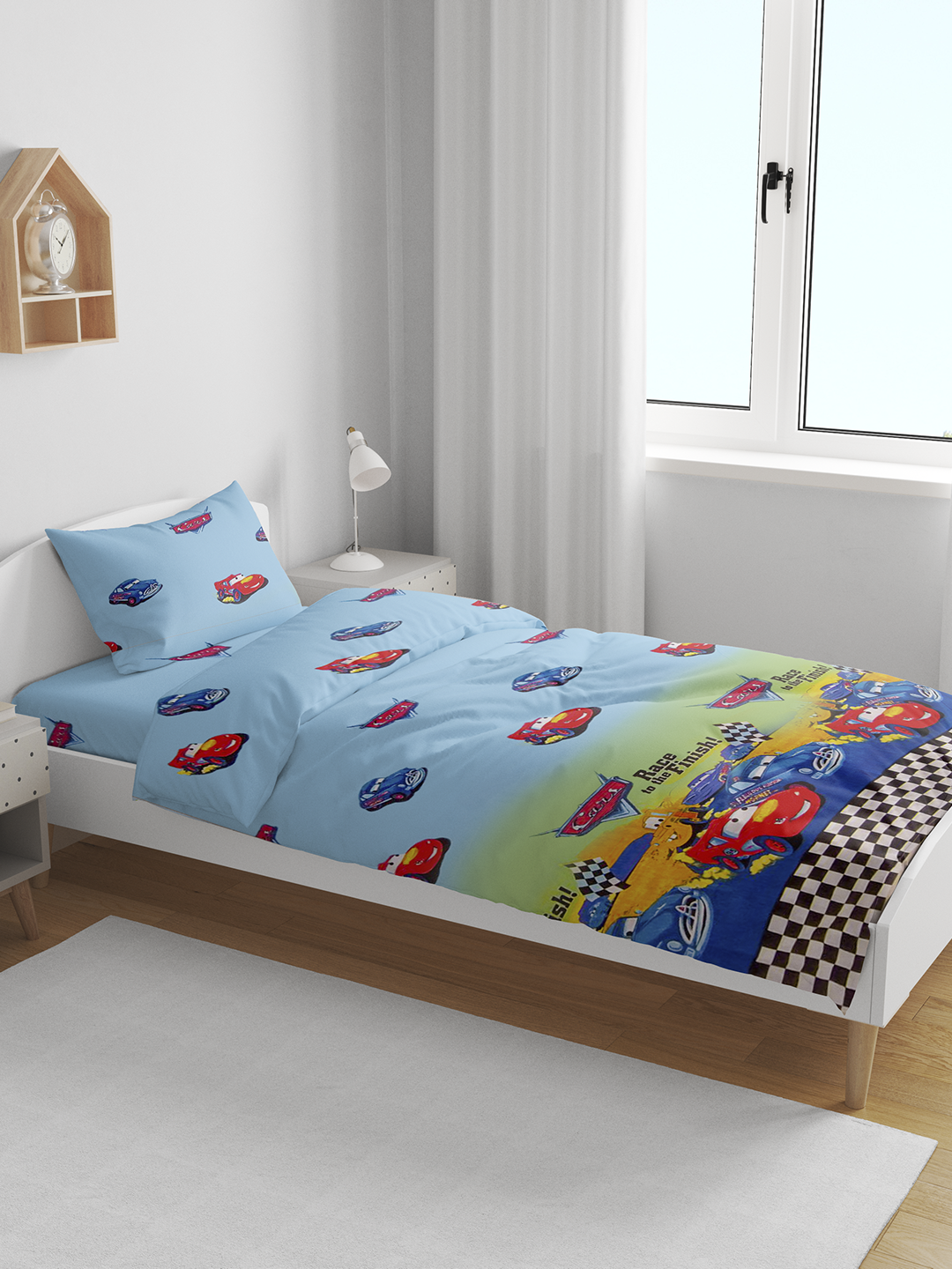 Детское постельное белье, односпальное, эко бамбук, простынь, пододеяльник, наволочка — фото 1