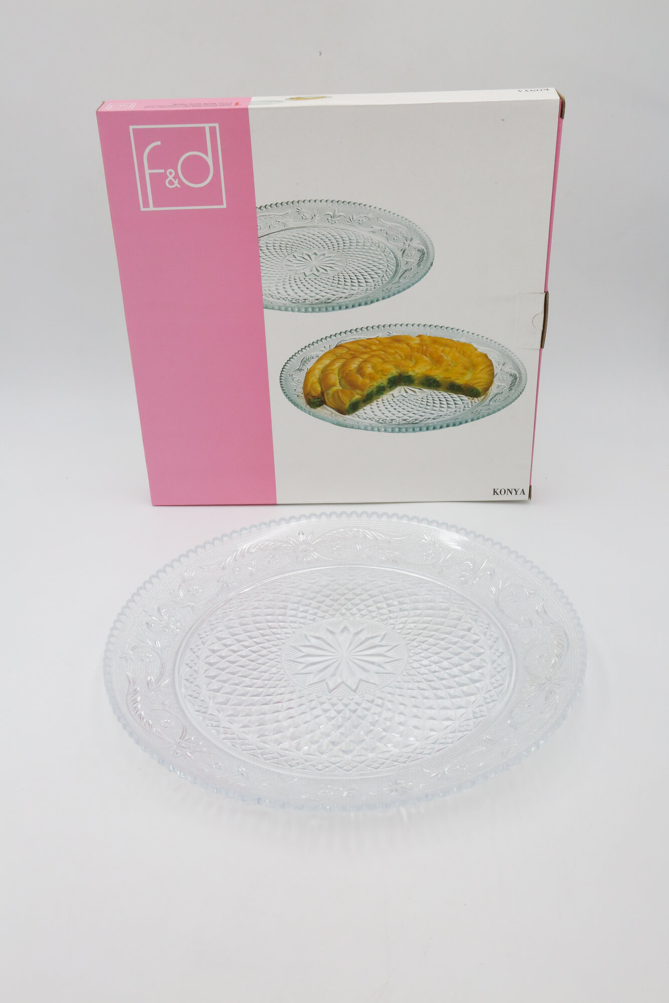 Тарелка PASABAHCE конья-фд 54372фд 354мм 1шт 1х4 1117837 — фото 1