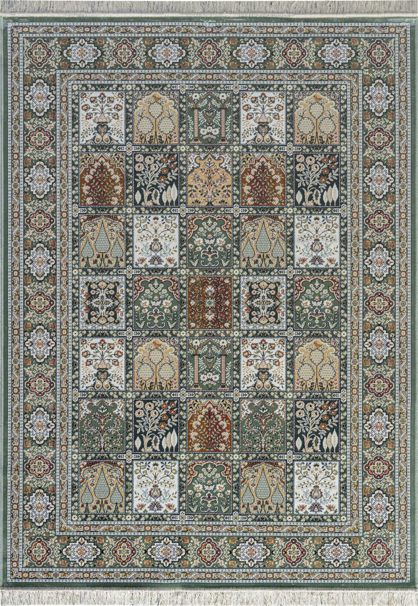 Ковер для комнаты 1.6 на 2.3 м. Royal Palace - Ragolle в гостиную спальню. Вискоза / Хлопок. Тонкий (3мм)