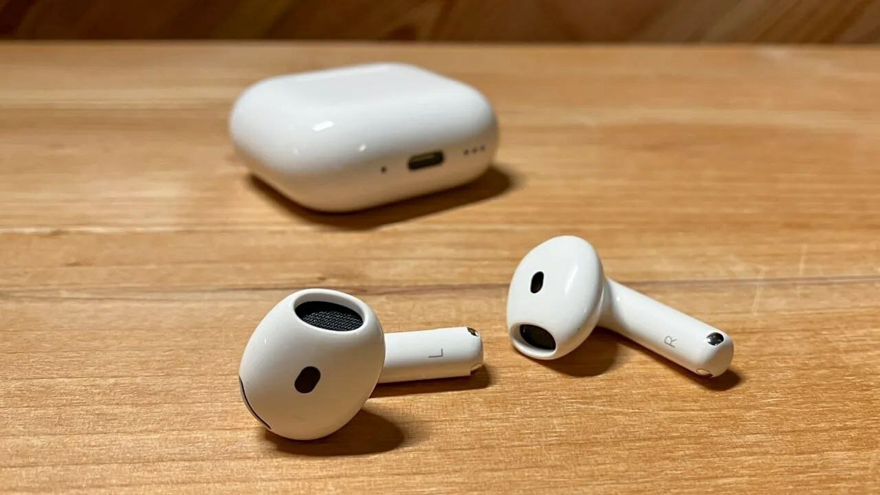 AirPods 4 ANC — стильные Bluetooth 5.3 наушники с адаптивным звуком для iPhone и Android