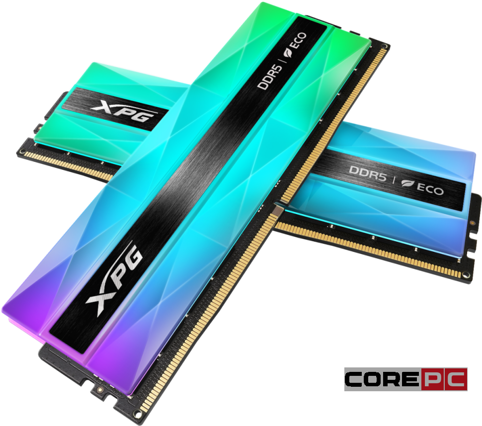 Оперативная память 32 Gb 6400 MHz ADATA XPG Lancer Neon RGB (AX5U6400C3216G-DCLANRSG)