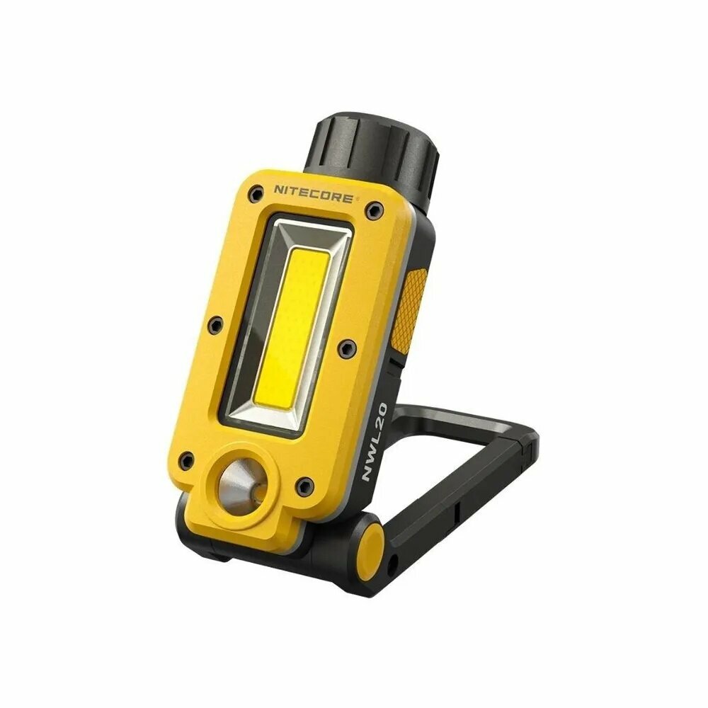 Портативная лампа Nitecore NWL20, универсальная, для туризма и аварийного ремонта, желтая