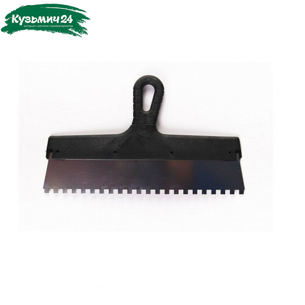 Шпатель фасадный зубчатый 250 мм 8х8 кедр 2 шт