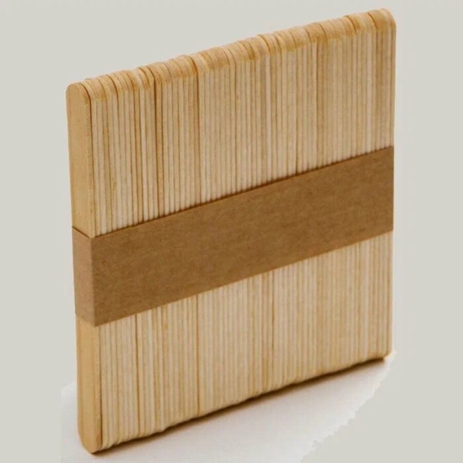 Деревянный размешиватель для вендинга 105 мм, 75 штук