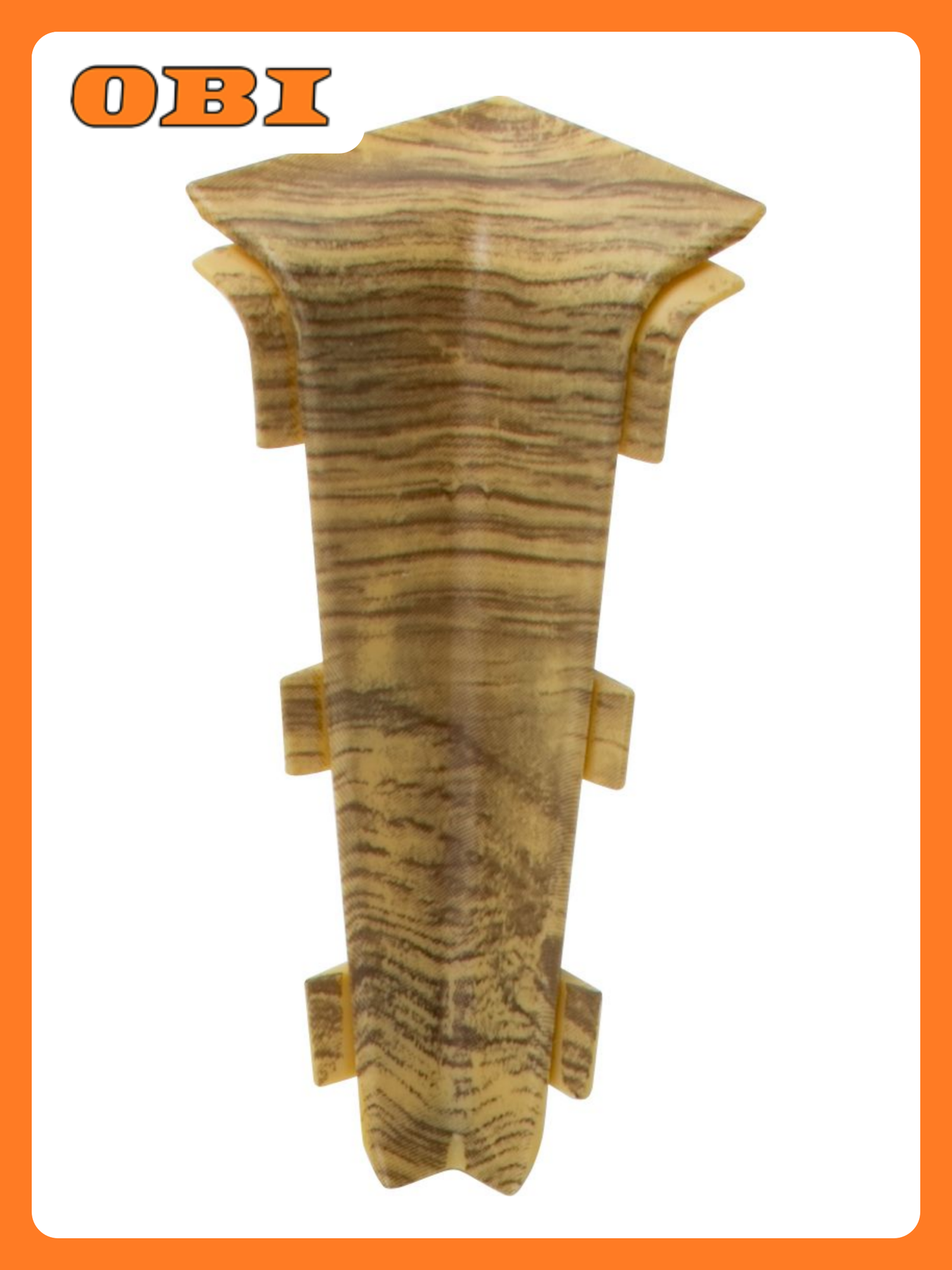 Уголок внутренний Salag Lima  пластик  матовый  цвет дуб аргос