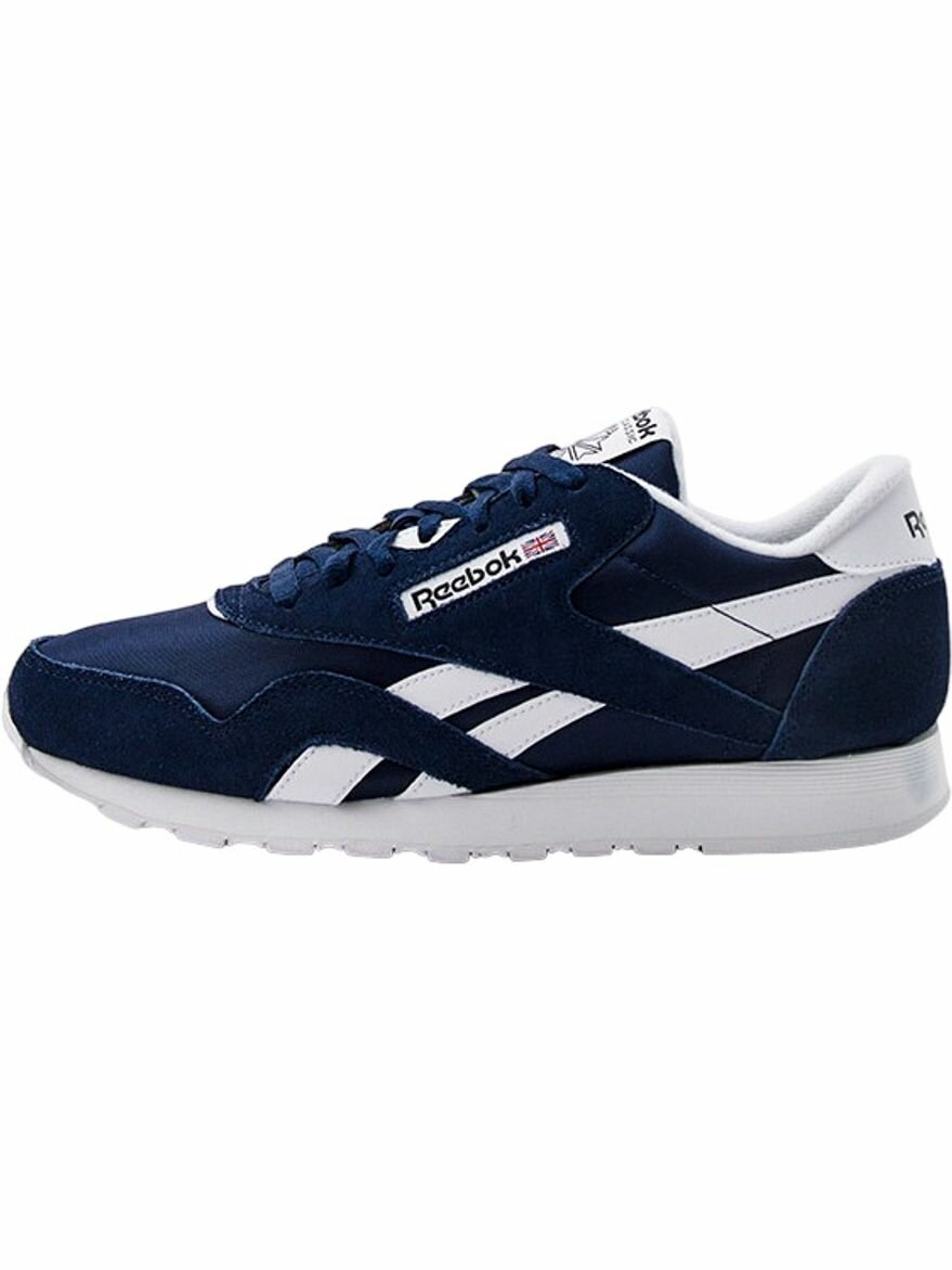 Кроссовки Reebok Classic Nylon, полнота F, размер 7 US, синий
