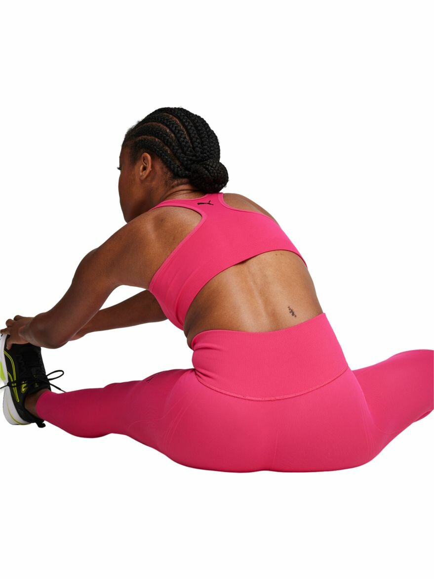 Топ спортивный PUMA 4KEEPS SHAPELUXE BRA, размер XS, розовый — фото 1