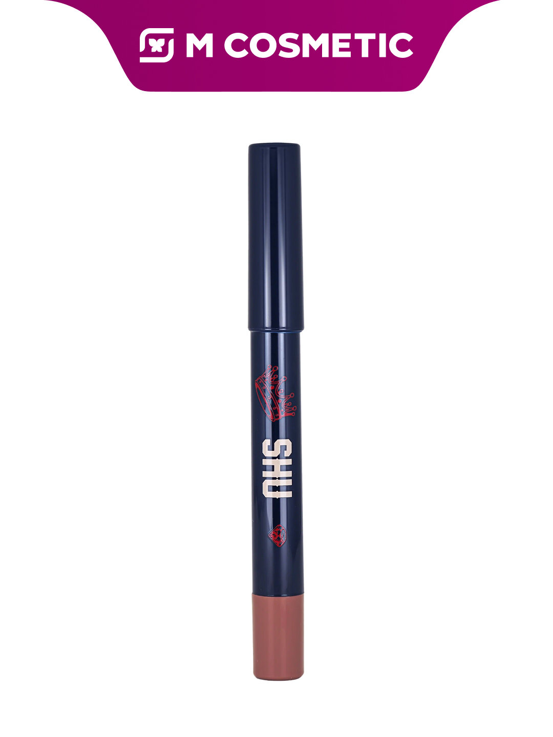 Карандаш-помада SHU Vivid Accent 461, нюдовый, увлажняющий, 2.5 г