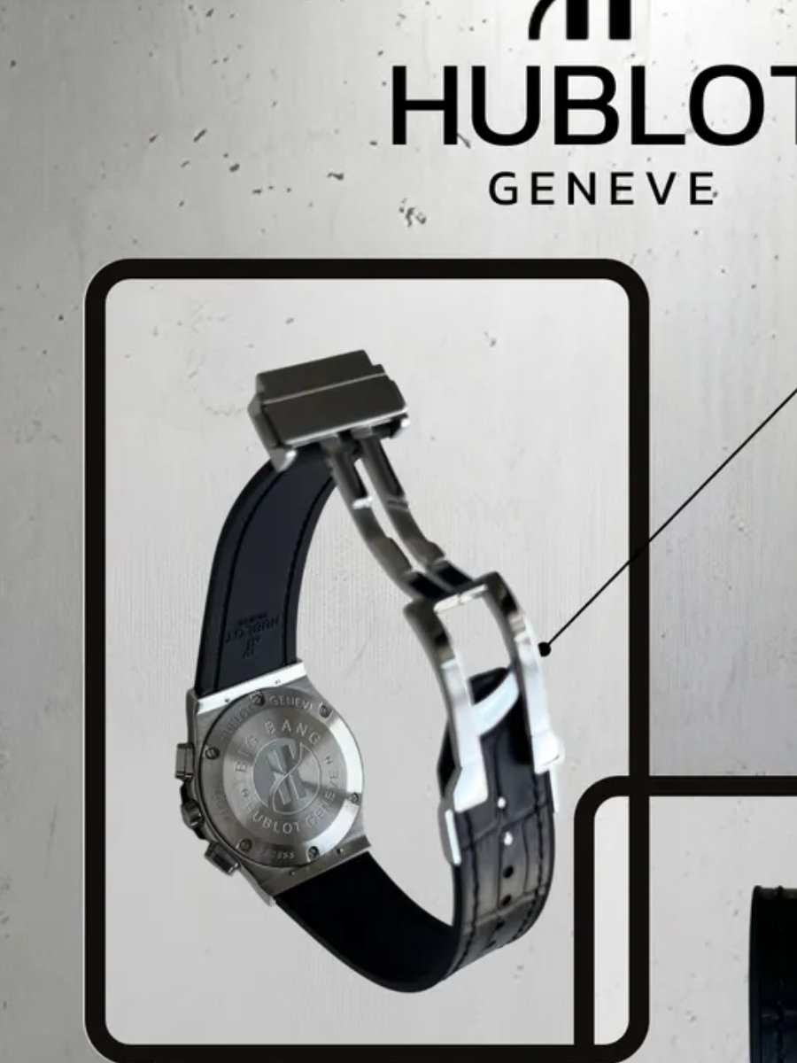Наручные часы Hublot, черный — фото 1
