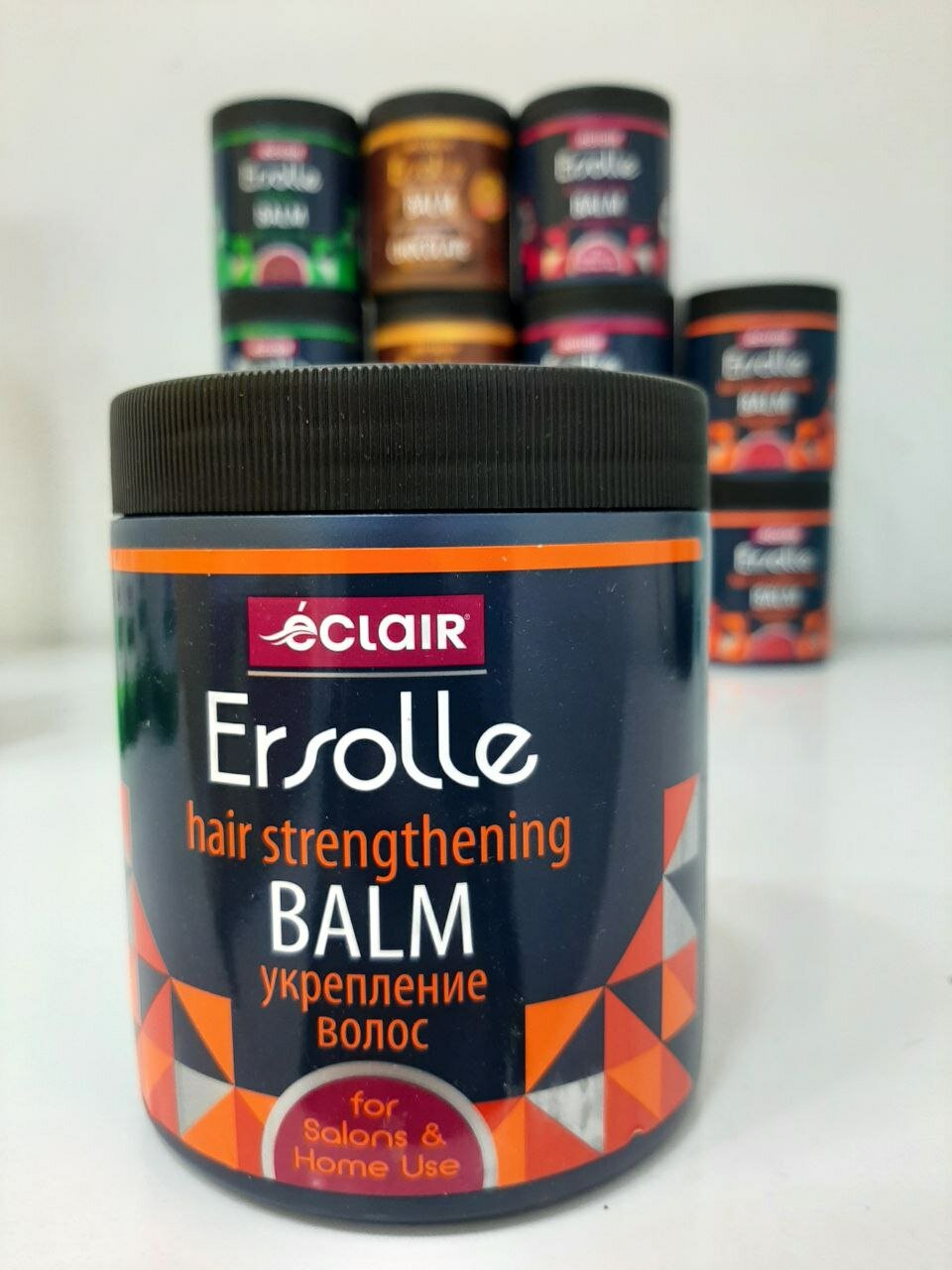 Бальзам для волос Eclair Ersolle "Hair strengthening", питает волосы, аромат 500мл