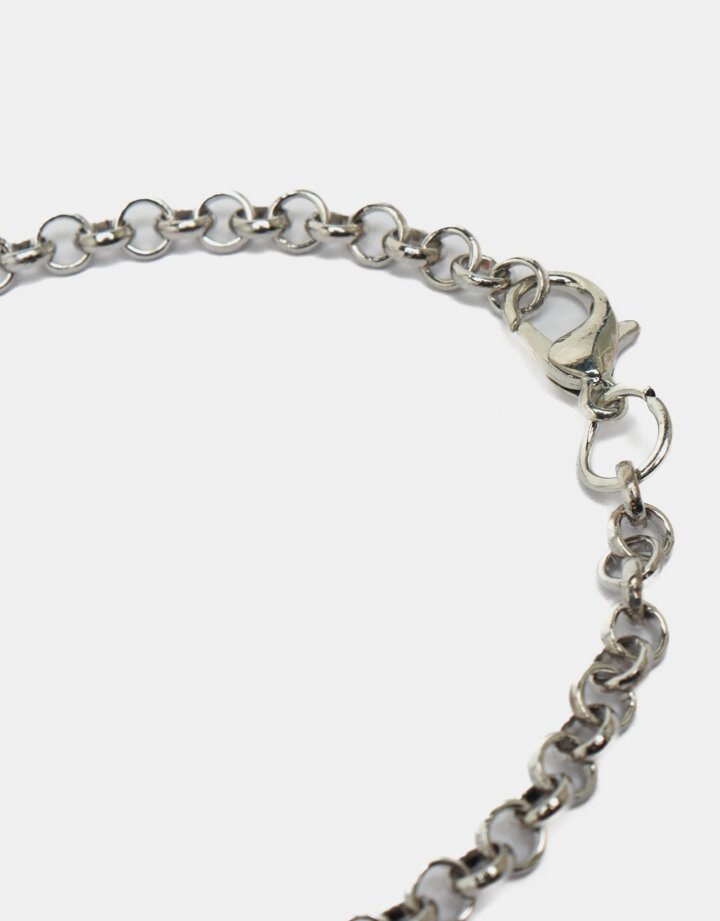 Браслет, серебристый — фото 1
