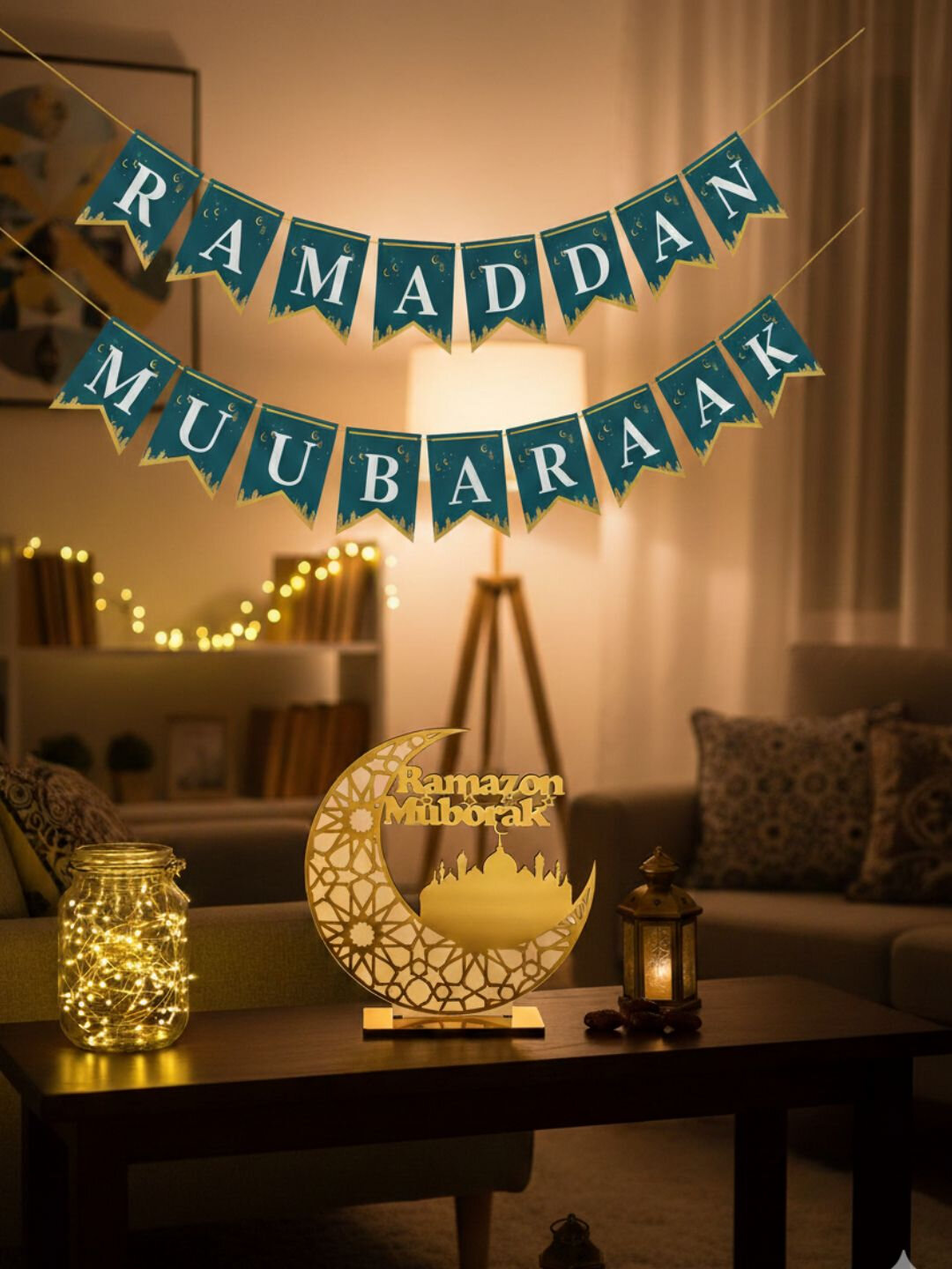 Праздничные украшения Ramazon Muborak, Ramazon Kareem, Hayit Muborak