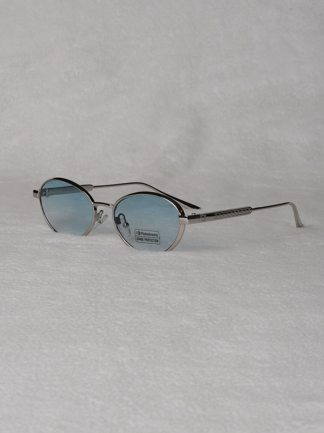 Солнцезащитные очки , светло-синий — фото 1