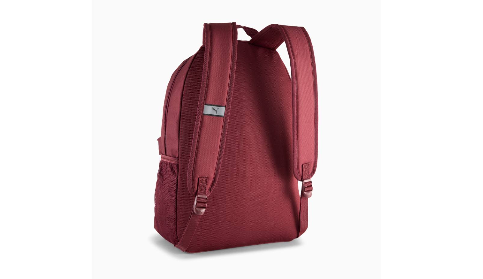 Рюкзак PUMA/09117020/PUMA PHASE TAPE Backpack/бордовый/X — фото 1
