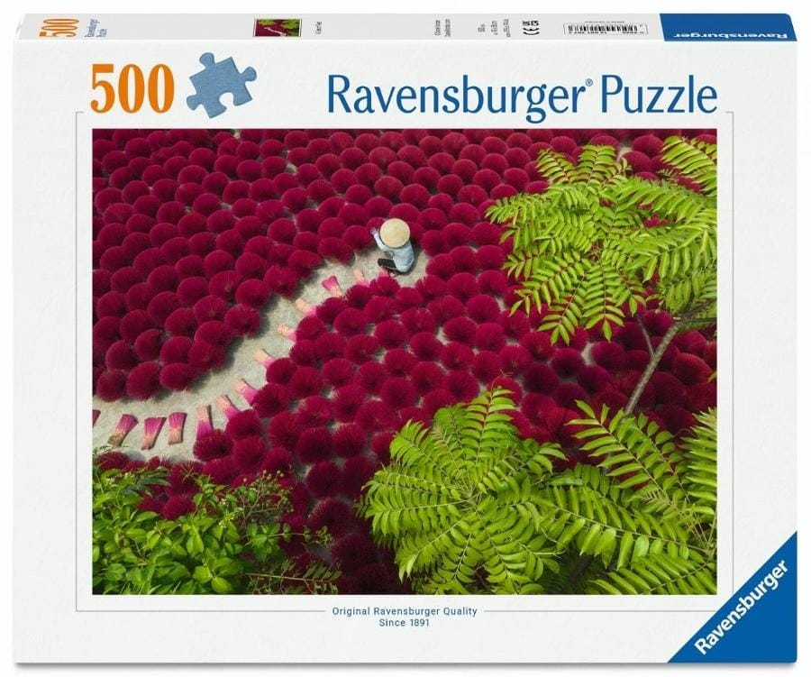 Пазл Ravensburger Sea of Red, 500 элементов, для детей