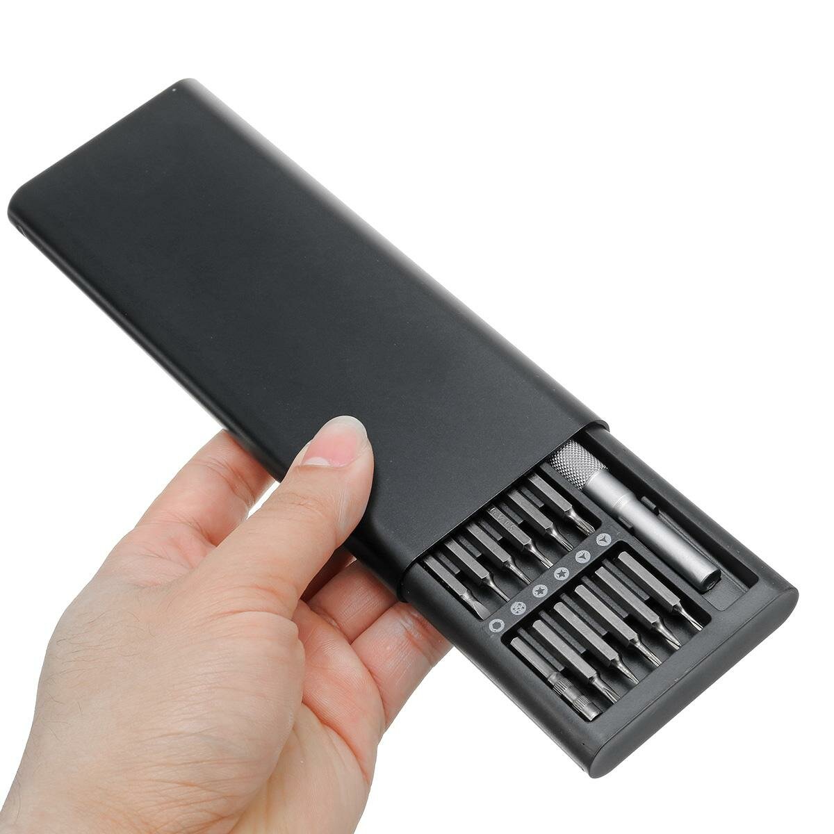 Изображение X-iaomi MiJia 25 в 1 прецизионный многофункциональный инструмент магнитная отвертка сплав ремонт корпуса